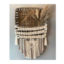 Load image into Gallery viewer, Macrame Tobacco Basket
