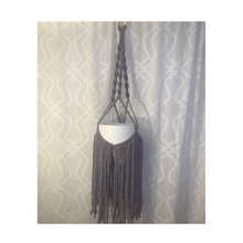 Load image into Gallery viewer, Macrame Fringe Plant Hanger
